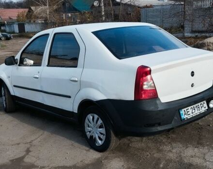 Белый Рено Логан, объемом двигателя 1.4 л и пробегом 670 тыс. км за 1750 $, фото 3 на Automoto.ua