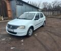 Белый Рено Логан, объемом двигателя 1.4 л и пробегом 217 тыс. км за 4000 $, фото 1 на Automoto.ua