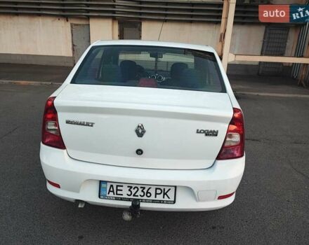 Белый Рено Логан, объемом двигателя 1.46 л и пробегом 196 тыс. км за 5500 $, фото 4 на Automoto.ua