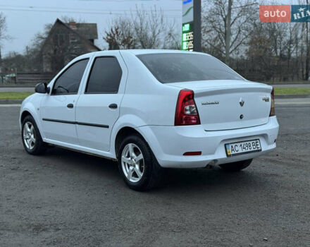 Белый Рено Логан, объемом двигателя 1.4 л и пробегом 108 тыс. км за 4300 $, фото 6 на Automoto.ua