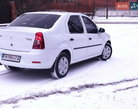 Белый Рено Логан, объемом двигателя 1.46 л и пробегом 130 тыс. км за 5200 $, фото 4 на Automoto.ua