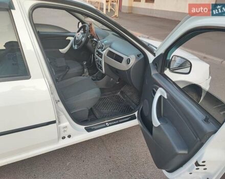 Белый Рено Логан, объемом двигателя 1.46 л и пробегом 196 тыс. км за 5500 $, фото 10 на Automoto.ua