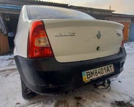 Белый Рено Логан, объемом двигателя 1.4 л и пробегом 137 тыс. км за 3200 $, фото 5 на Automoto.ua
