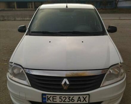 Белый Рено Логан, объемом двигателя 1.39 л и пробегом 307 тыс. км за 3400 $, фото 1 на Automoto.ua