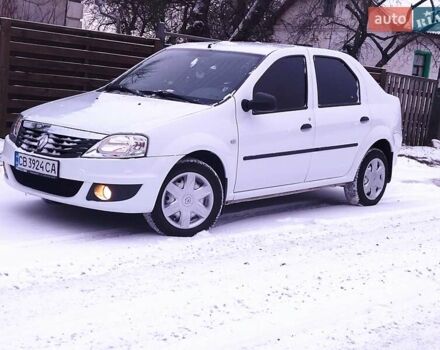 Белый Рено Логан, объемом двигателя 1.46 л и пробегом 130 тыс. км за 5200 $, фото 27 на Automoto.ua