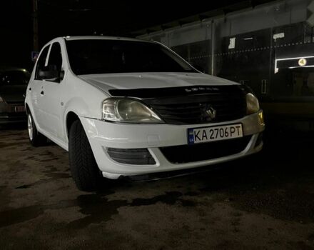 Белый Рено Логан, объемом двигателя 1.4 л и пробегом 100 тыс. км за 2800 $, фото 5 на Automoto.ua