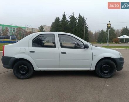 Белый Рено Логан, объемом двигателя 1.39 л и пробегом 146 тыс. км за 3250 $, фото 12 на Automoto.ua