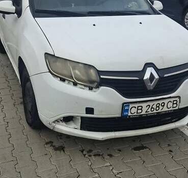 Белый Рено Логан, объемом двигателя 1.2 л и пробегом 450 тыс. км за 3000 $, фото 2 на Automoto.ua