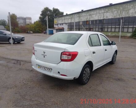 Белый Рено Логан, объемом двигателя 1.2 л и пробегом 350 тыс. км за 3400 $, фото 3 на Automoto.ua