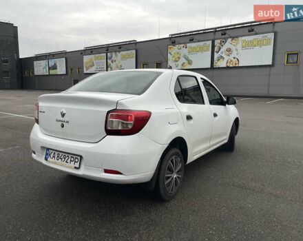 Білий Рено Логан, об'ємом двигуна 1.46 л та пробігом 230 тис. км за 4950 $, фото 3 на Automoto.ua
