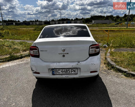 Белый Рено Логан, объемом двигателя 1.15 л и пробегом 345 тыс. км за 3200 $, фото 5 на Automoto.ua