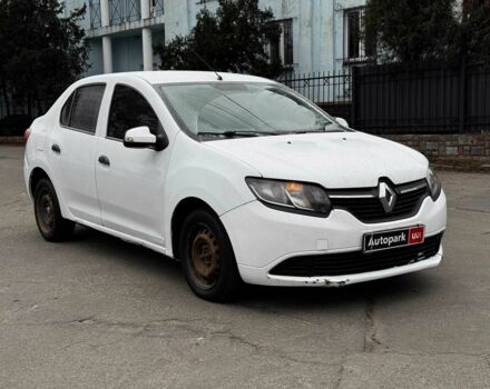 Белый Рено Логан, объемом двигателя 1.2 л и пробегом 390 тыс. км за 3690 $, фото 2 на Automoto.ua