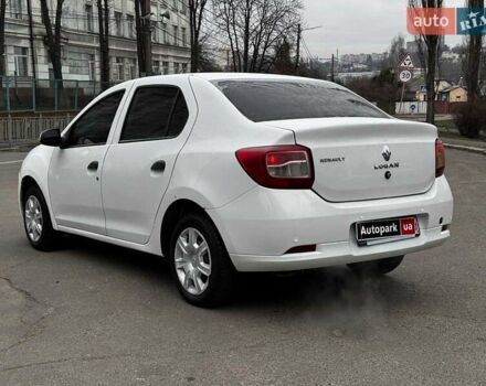 Белый Рено Логан, объемом двигателя 1.2 л и пробегом 390 тыс. км за 3690 $, фото 8 на Automoto.ua
