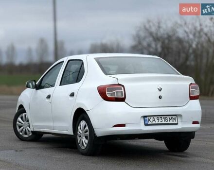 Белый Рено Логан, объемом двигателя 1.2 л и пробегом 305 тыс. км за 3650 $, фото 6 на Automoto.ua