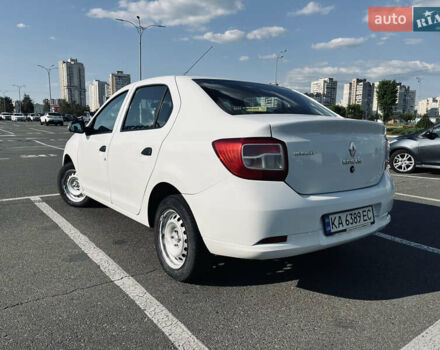 Белый Рено Логан, объемом двигателя 1.15 л и пробегом 153 тыс. км за 5900 $, фото 4 на Automoto.ua