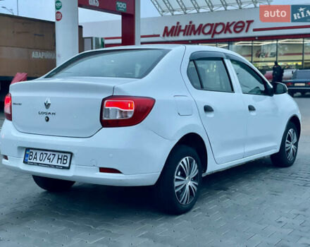 Белый Рено Логан, объемом двигателя 1.15 л и пробегом 166 тыс. км за 5799 $, фото 6 на Automoto.ua