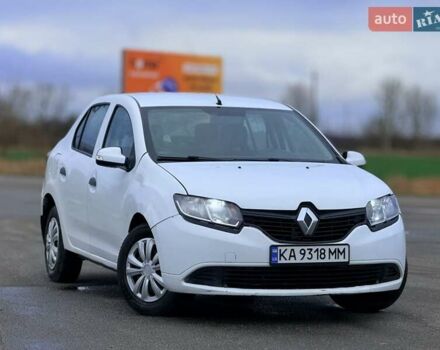Белый Рено Логан, объемом двигателя 1.2 л и пробегом 305 тыс. км за 3650 $, фото 1 на Automoto.ua
