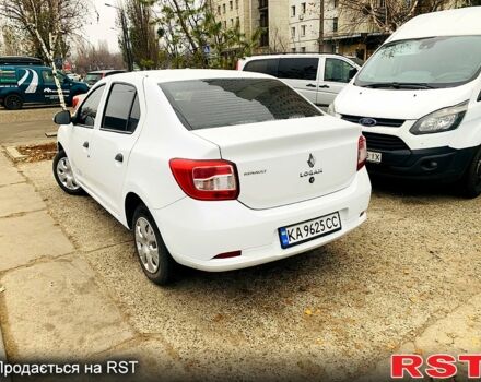 Белый Рено Логан, объемом двигателя 1.2 л и пробегом 270 тыс. км за 4450 $, фото 1 на Automoto.ua