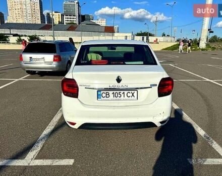 Белый Рено Логан, объемом двигателя 1.1 л и пробегом 198 тыс. км за 4400 $, фото 4 на Automoto.ua