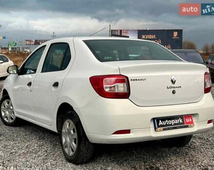 Белый Рено Логан, объемом двигателя 1.2 л и пробегом 170 тыс. км за 5890 $, фото 6 на Automoto.ua