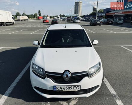 Белый Рено Логан, объемом двигателя 1.15 л и пробегом 153 тыс. км за 5900 $, фото 1 на Automoto.ua