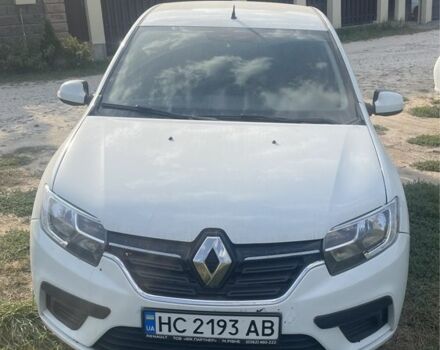 Белый Рено Логан, объемом двигателя 1.2 л и пробегом 106 тыс. км за 6400 $, фото 1 на Automoto.ua