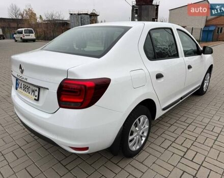 Білий Рено Логан, об'ємом двигуна 0.9 л та пробігом 67 тис. км за 7600 $, фото 6 на Automoto.ua