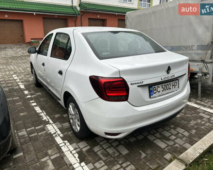 Белый Рено Логан, объемом двигателя 1.46 л и пробегом 237 тыс. км за 6500 $, фото 4 на Automoto.ua