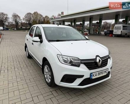 Білий Рено Логан, об'ємом двигуна 0.9 л та пробігом 67 тис. км за 7600 $, фото 1 на Automoto.ua