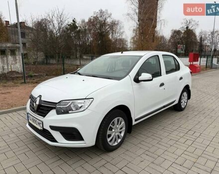 Білий Рено Логан, об'ємом двигуна 0.9 л та пробігом 67 тис. км за 7600 $, фото 2 на Automoto.ua