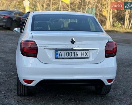 Рено Логан 2019 у Хмельницькому на Automoto.ua Білий Рено Логан, об'ємом двигуна 0.9 л та пробігом 86 тис. км за 5999 $, фото 4 на Automoto.ua