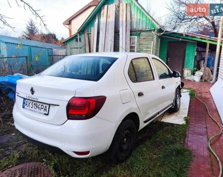 Білий Рено Логан, об'ємом двигуна 1.46 л та пробігом 118 тис. км за 3600 $, фото 1 на Automoto.ua