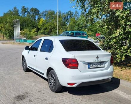 Рено Логан 2019 в Днепре (Днепропетровске) на Automoto.ua Белый Рено Логан, объемом двигателя 1 л и пробегом 114 тыс. км за 7800 $, фото 9 на Automoto.ua