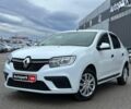 Белый Рено Логан, объемом двигателя 1 л и пробегом 55 тыс. км за 9290 $, фото 1 на Automoto.ua