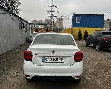 Белый Рено Логан, объемом двигателя 0.9 л и пробегом 352 тыс. км за 3400 $, фото 6 на Automoto.ua
