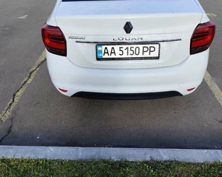 Белый Рено Логан, объемом двигателя 1 л и пробегом 54 тыс. км за 10000 $, фото 1 на Automoto.ua