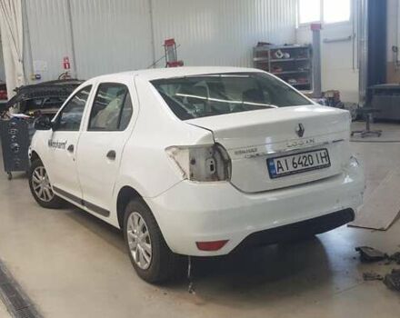 Белый Рено Логан, объемом двигателя 1 л и пробегом 88 тыс. км за 3500 $, фото 3 на Automoto.ua
