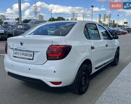 Білий Рено Логан, об'ємом двигуна 1 л та пробігом 103 тис. км за 7113 $, фото 5 на Automoto.ua
