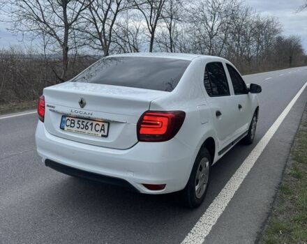 Белый Рено Логан, объемом двигателя 1.5 л и пробегом 226 тыс. км за 6700 $, фото 4 на Automoto.ua