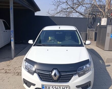 Белый Рено Логан, объемом двигателя 1.5 л и пробегом 170 тыс. км за 6750 $, фото 1 на Automoto.ua