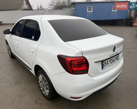 Белый Рено Логан, объемом двигателя 0.9 л и пробегом 41 тыс. км за 9300 $, фото 5 на Automoto.ua