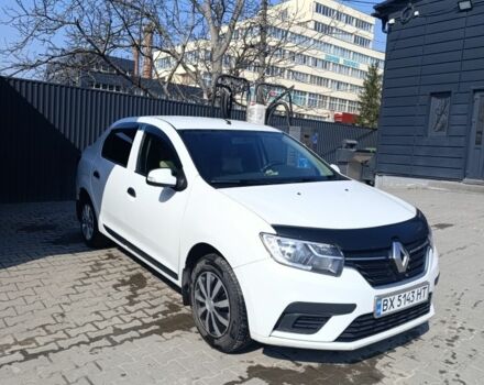 Белый Рено Логан, объемом двигателя 1.5 л и пробегом 170 тыс. км за 6750 $, фото 2 на Automoto.ua