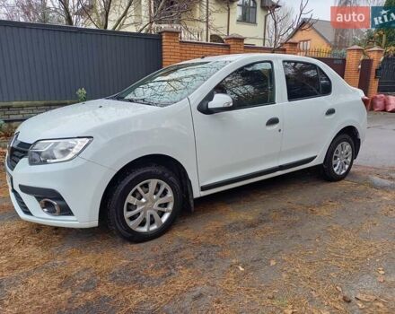 Белый Рено Логан, объемом двигателя 1.46 л и пробегом 84 тыс. км за 9300 $, фото 1 на Automoto.ua