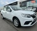 Білий Рено Логан, об'ємом двигуна 0.9 л та пробігом 82 тис. км за 9500 $, фото 1 на Automoto.ua
