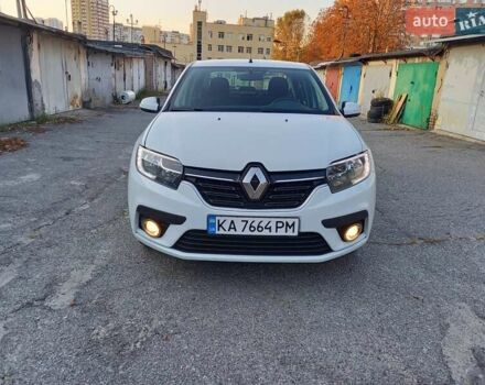 Белый Рено Логан, объемом двигателя 1.46 л и пробегом 80 тыс. км за 8999 $, фото 2 на Automoto.ua