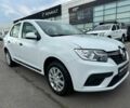Белый Рено Логан, объемом двигателя 0.9 л и пробегом 82 тыс. км за 9500 $, фото 1 на Automoto.ua