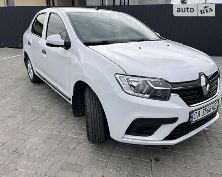 Білий Рено Логан, об'ємом двигуна 0.9 л та пробігом 60 тис. км за 11100 $, фото 1 на Automoto.ua