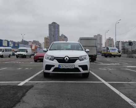 Білий Рено Логан, об'ємом двигуна 0.9 л та пробігом 87 тис. км за 9750 $, фото 6 на Automoto.ua