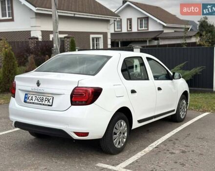 Білий Рено Логан, об'ємом двигуна 0.9 л та пробігом 27 тис. км за 9350 $, фото 5 на Automoto.ua