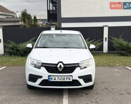 Білий Рено Логан, об'ємом двигуна 0.9 л та пробігом 27 тис. км за 9350 $, фото 2 на Automoto.ua